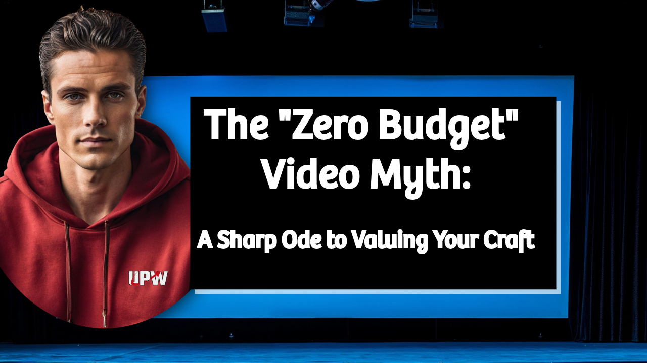The “Zero Budget” Video Myth: A Sharp Ode to Valuing Your Craft