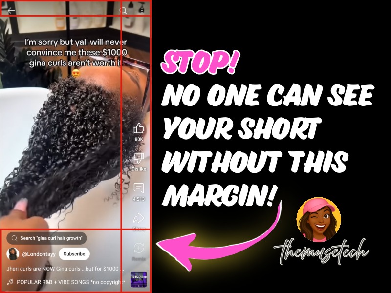 Stop Losing Your YouTube Shorts to Overlays: Use Adobe Express Margin Templates!
