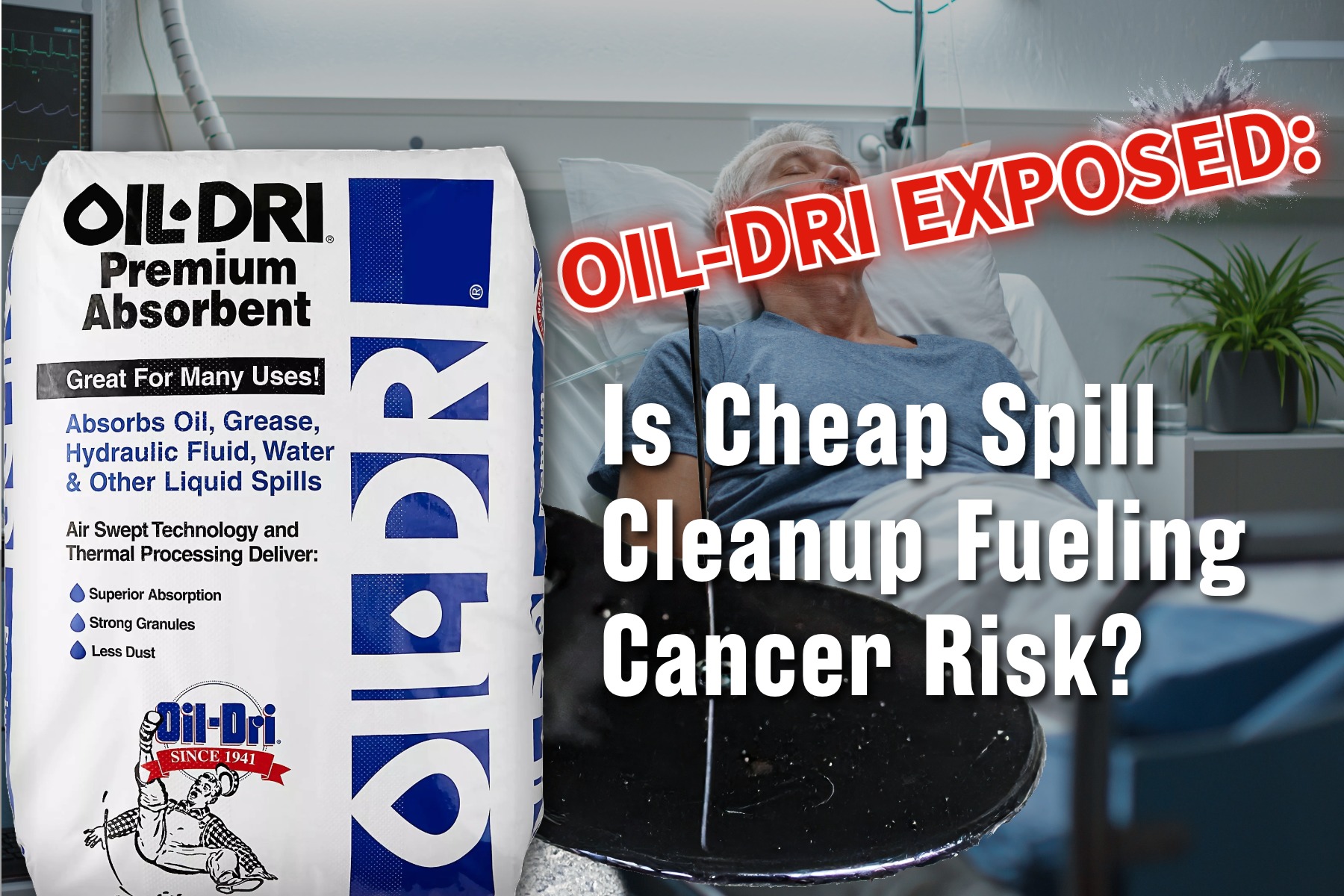 Oil-Dri Exposed: Is Cheap Spill Cleanup Fueling Cancer Risk?